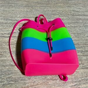 NWOT American jewel gummy silicone backpack